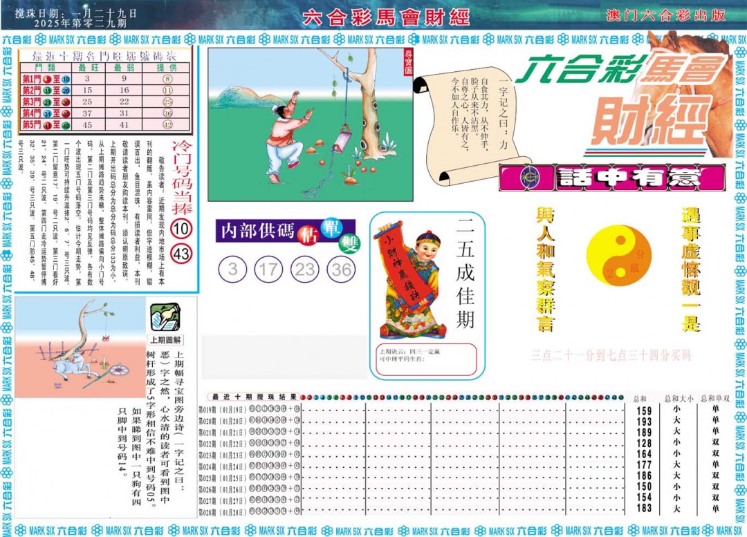 2025029期马会财经A