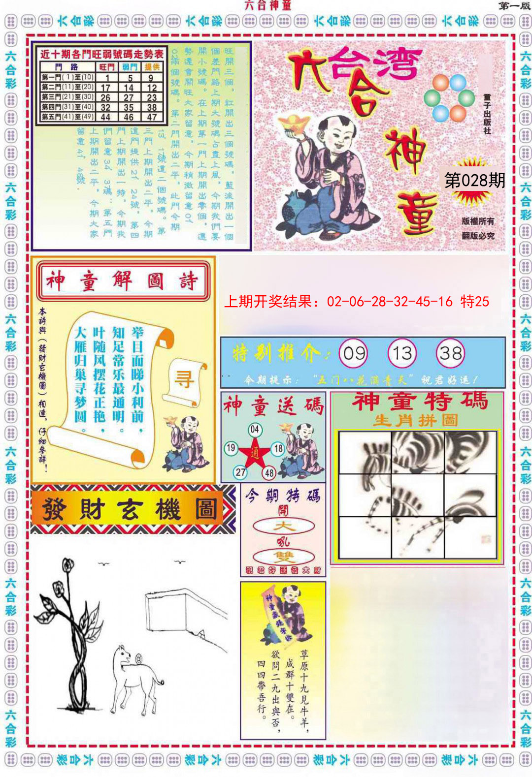 2025028期六合神童A