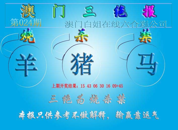 2025024期三绝报（新版）