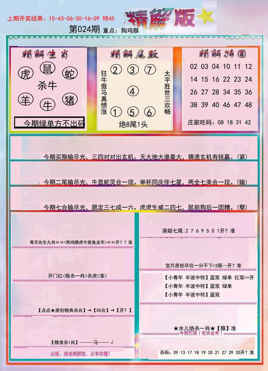2025024期精解版