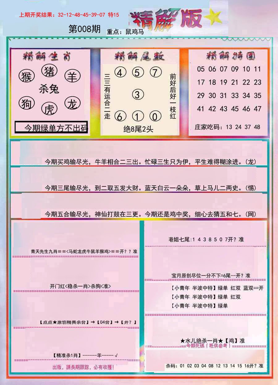 2025008期精解版