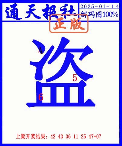 2025014期另解码图