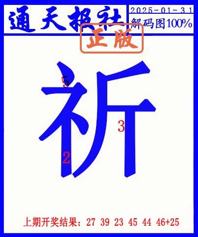 2025031期另解码图