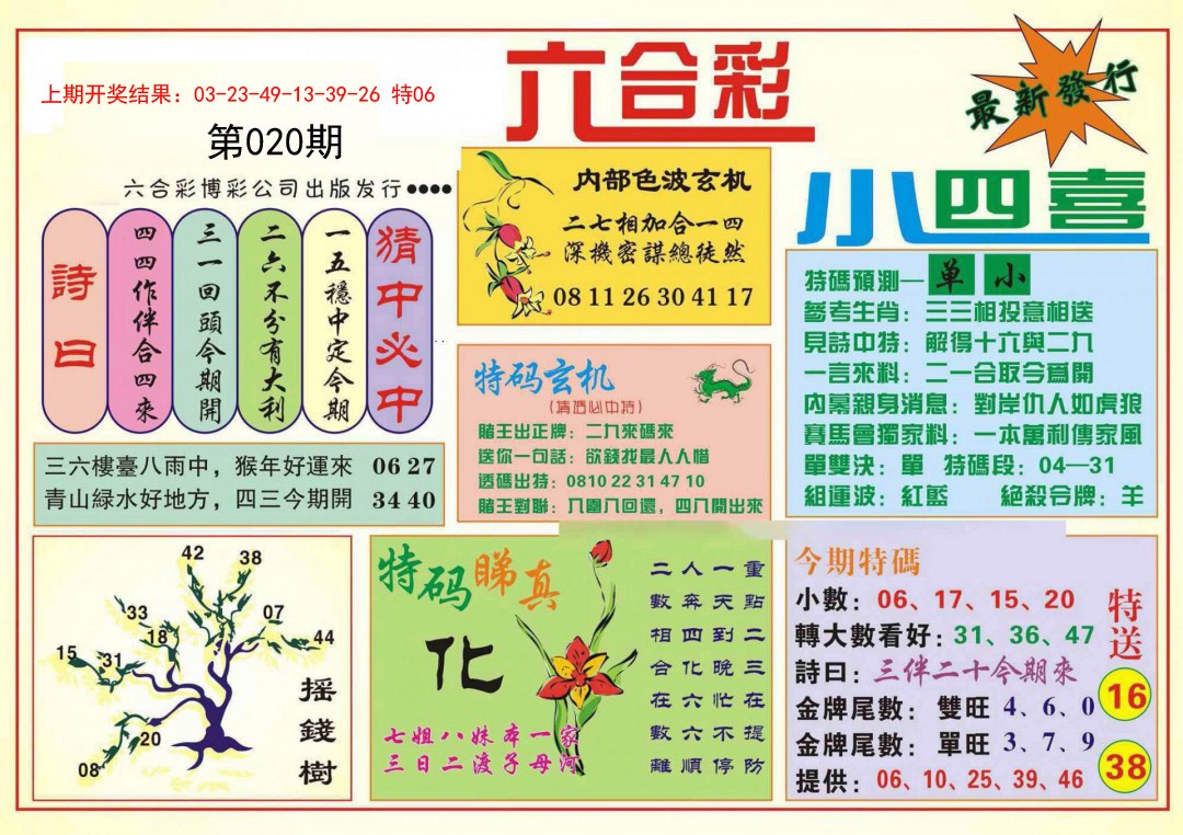 2025020期小四喜