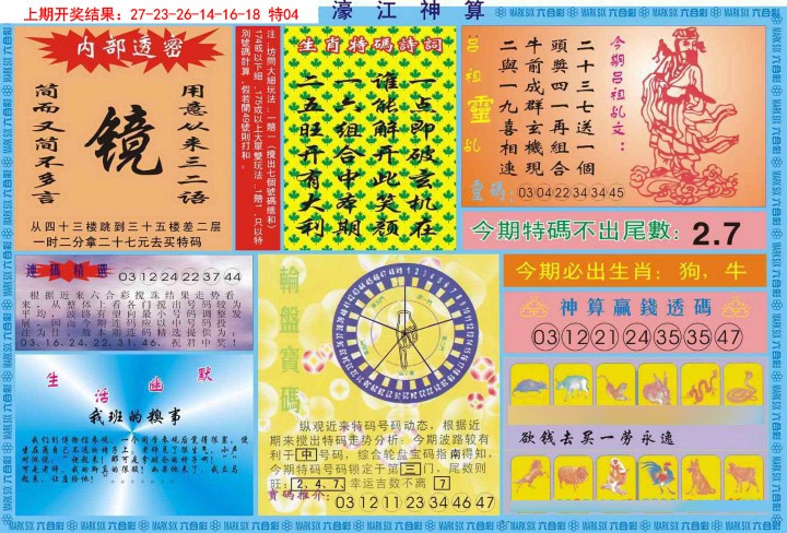 2025023期濠江神算B