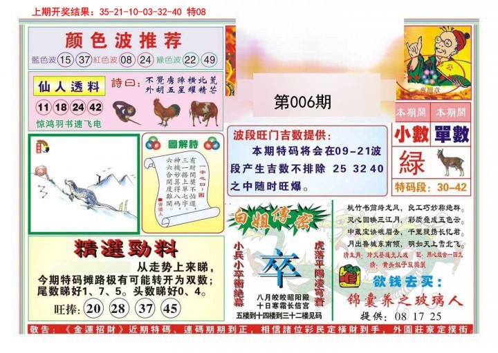 2025006期金运招财