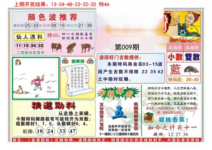 2025009期金运招财