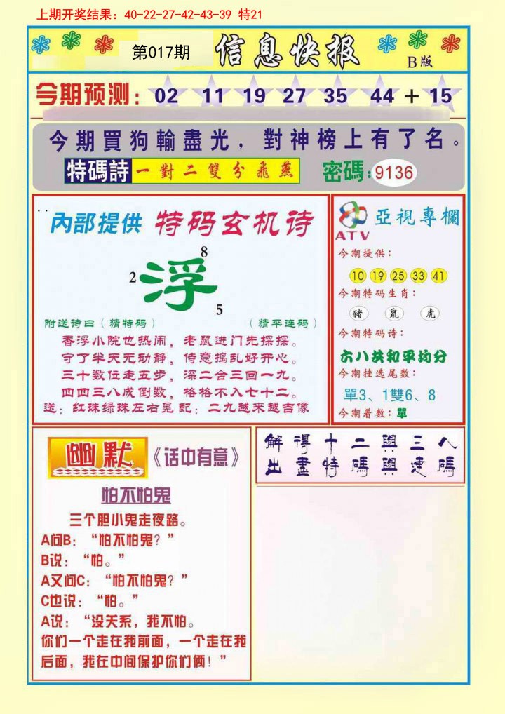 2025017期信息快报B