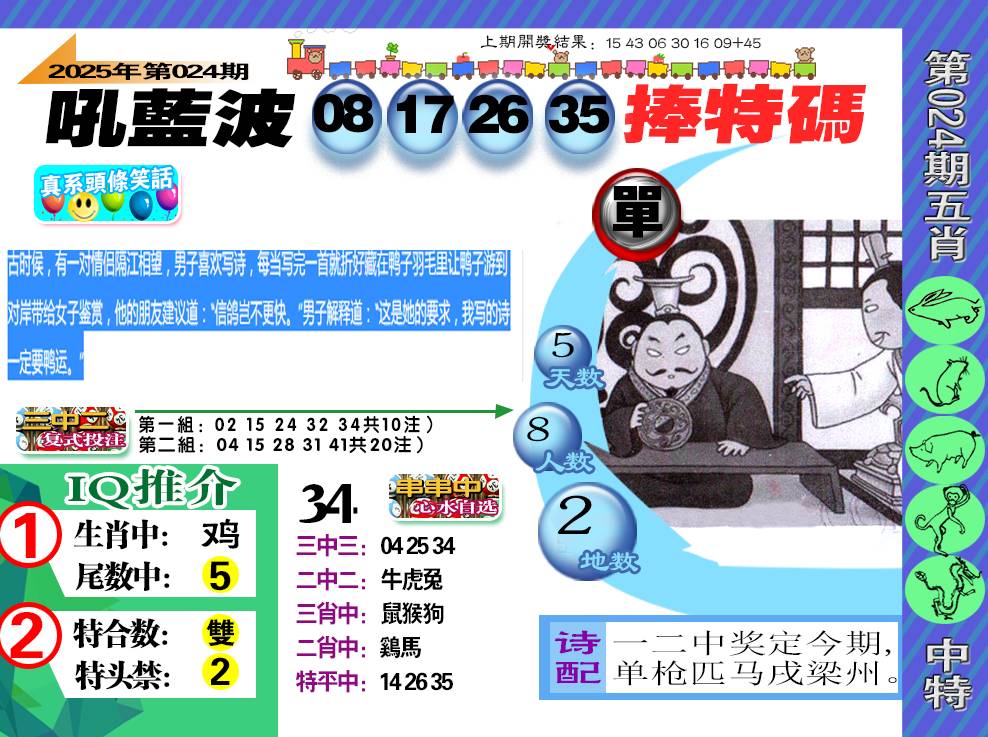 2025024期新特报