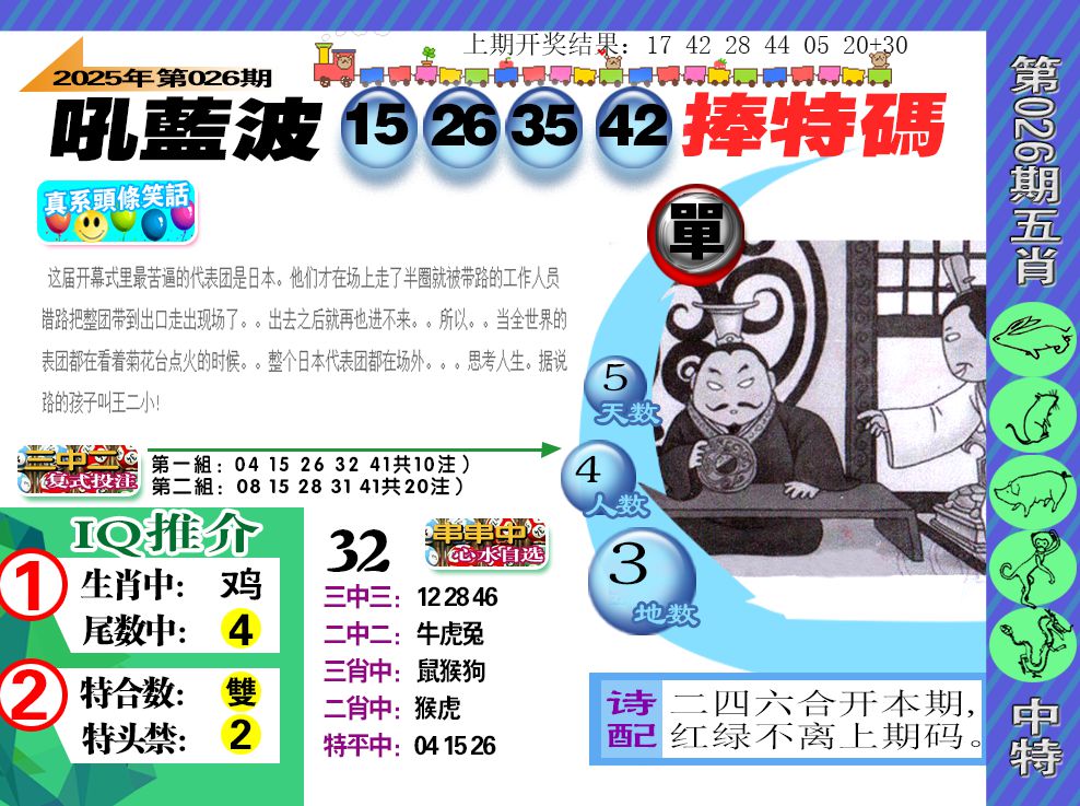 2025026期新特报
