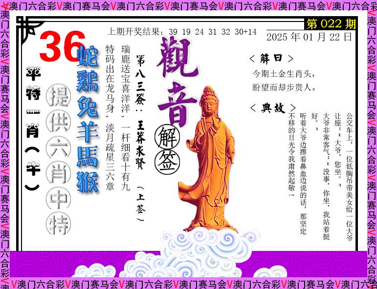 2025022期观音解签