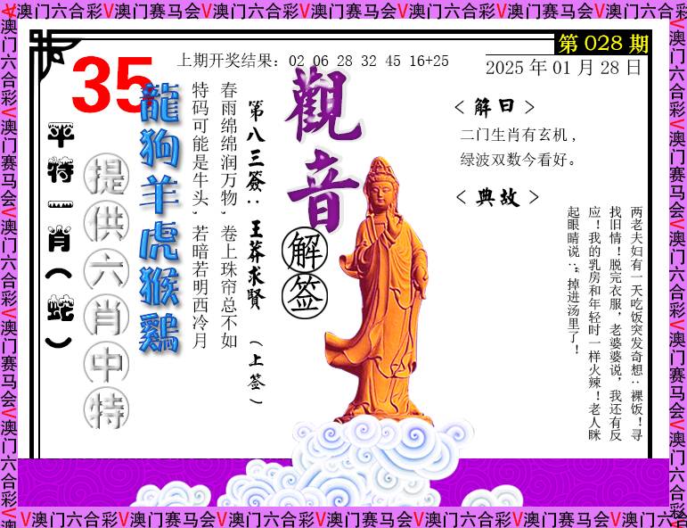 2025028期观音解签