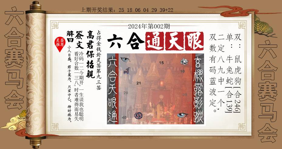 2025002期六合通天眼