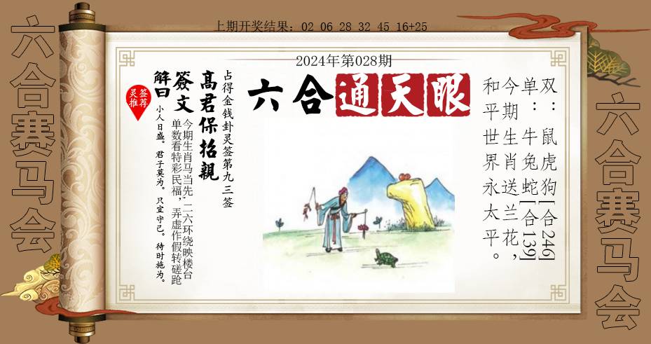 2025028期六合通天眼