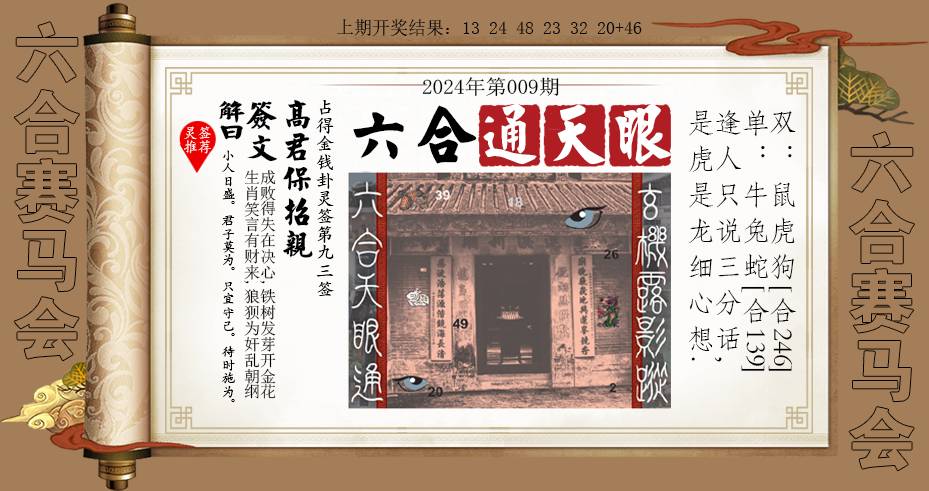 2025009期六合通天眼