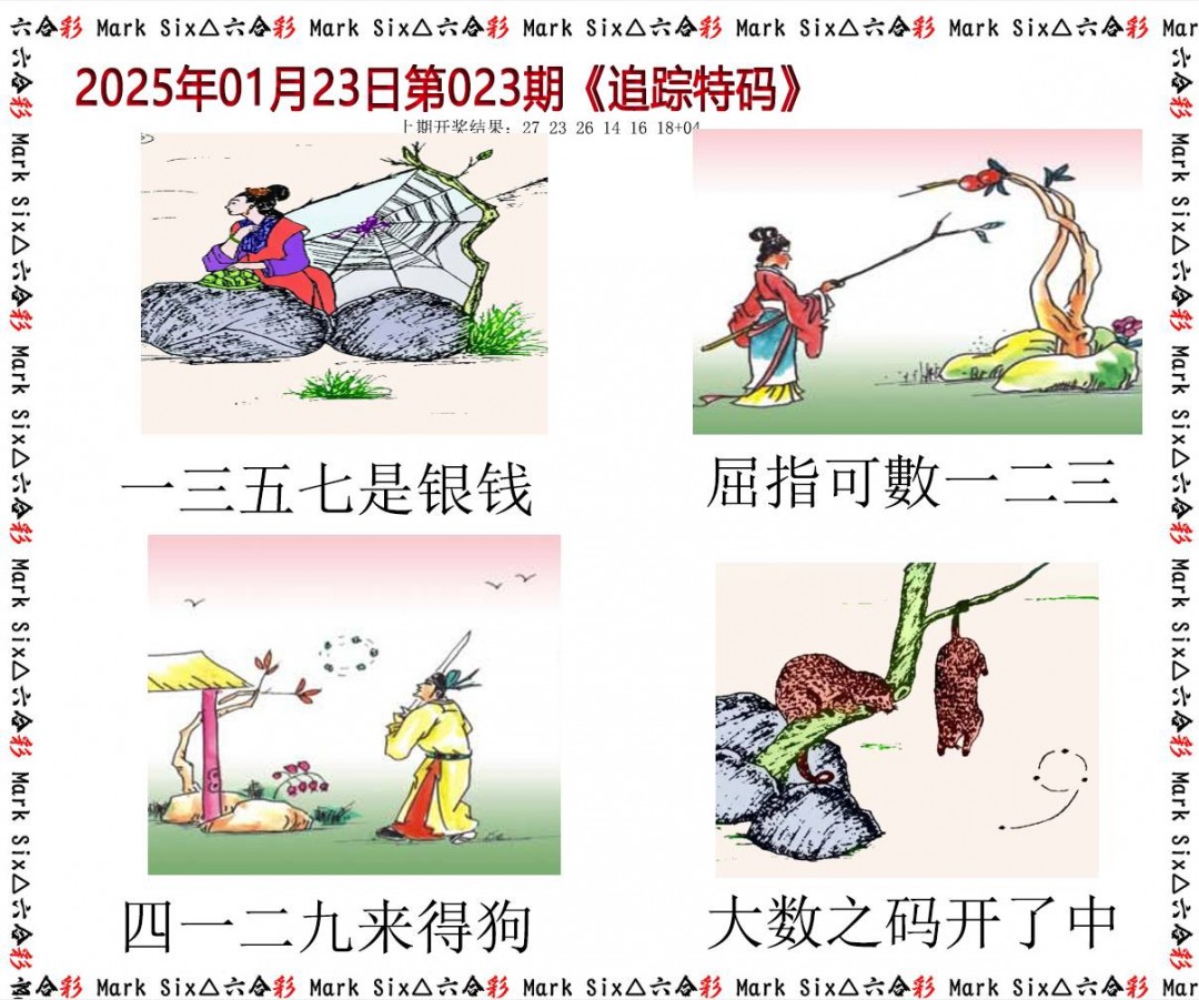 2025023期追踪特码