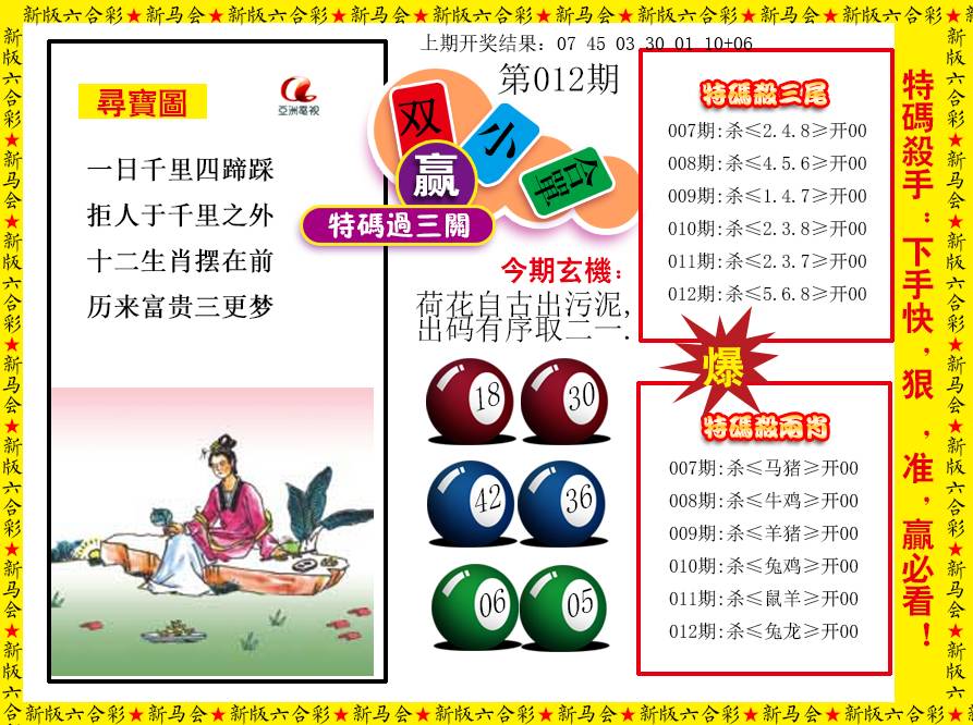 2025012期特码过三关