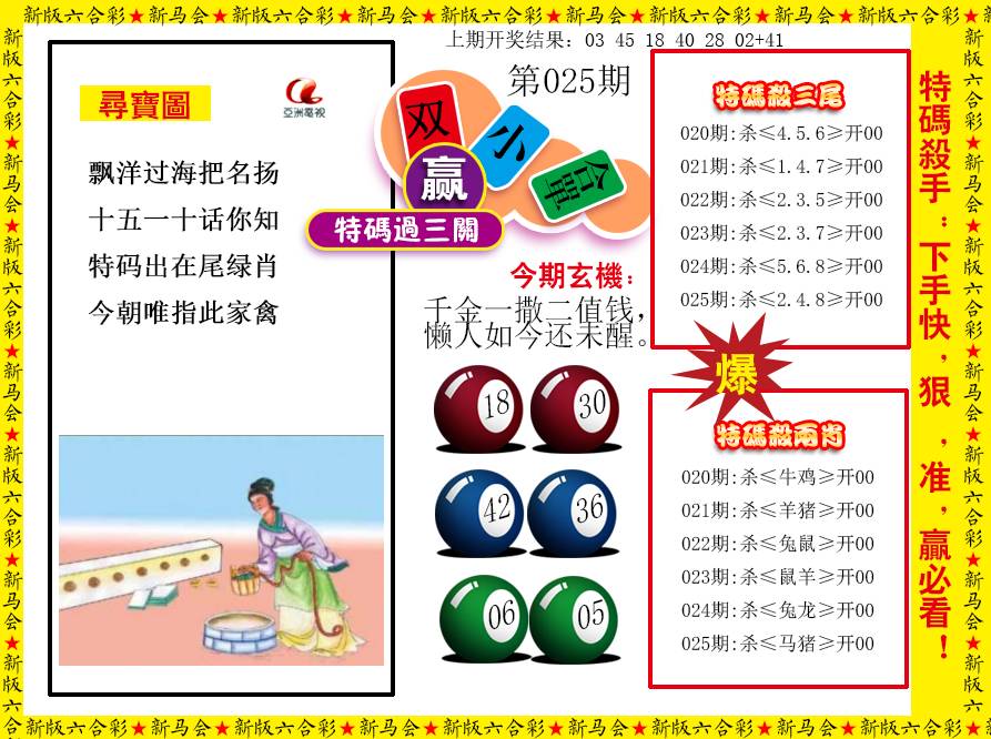 2025025期特码过三关