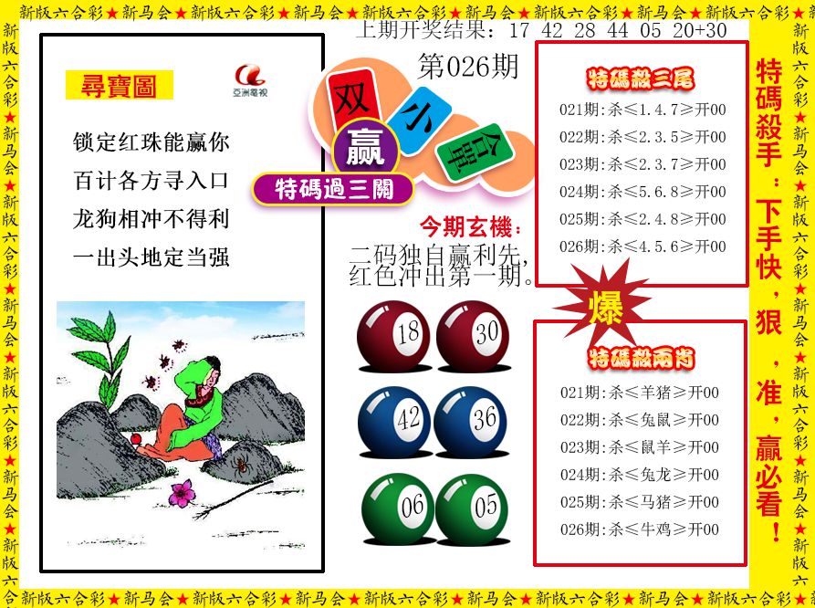 2025026期特码过三关