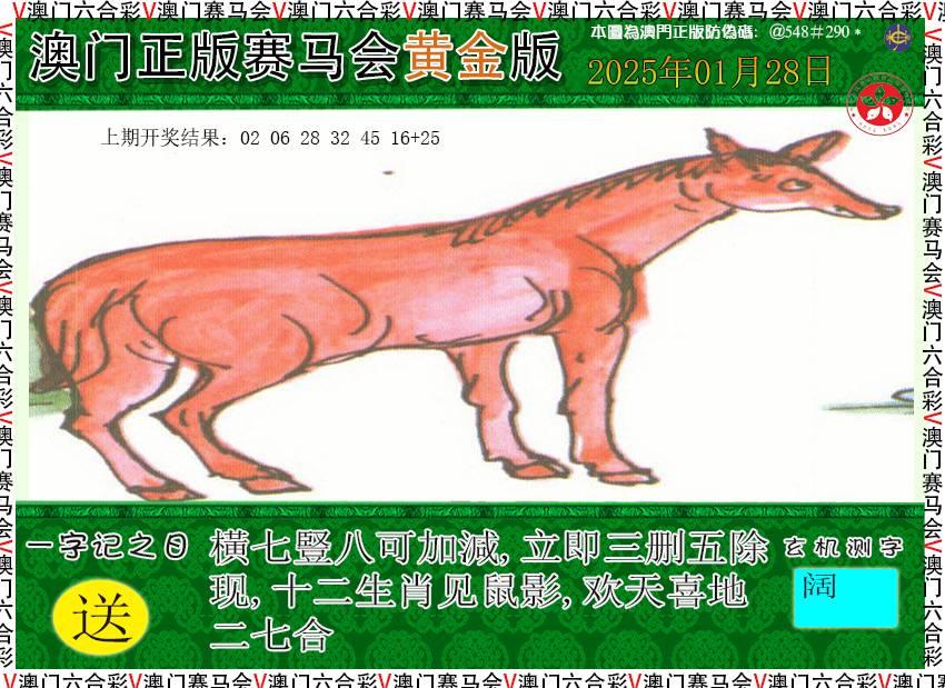 2025028期赛马会黄金版