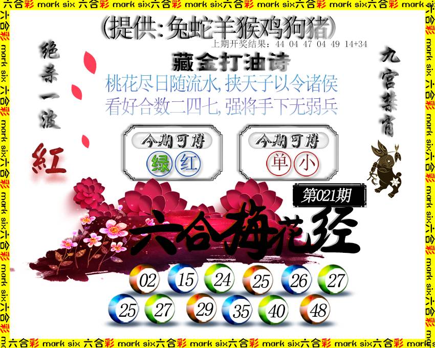 2025021期六合梅花经