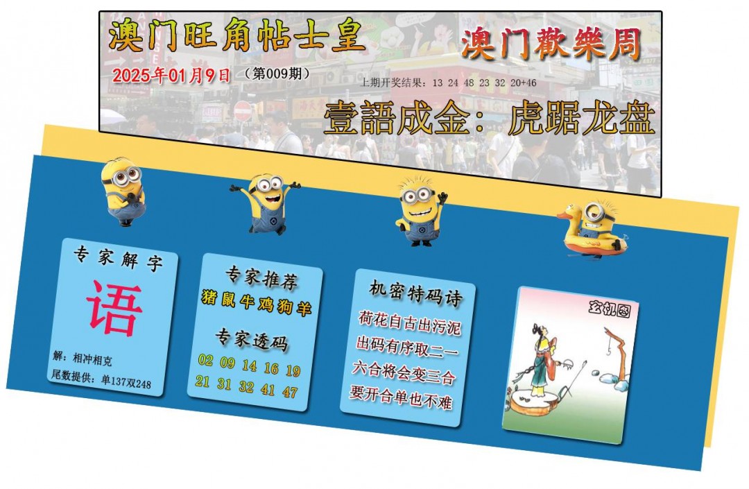 2025009期旺角贴士皇