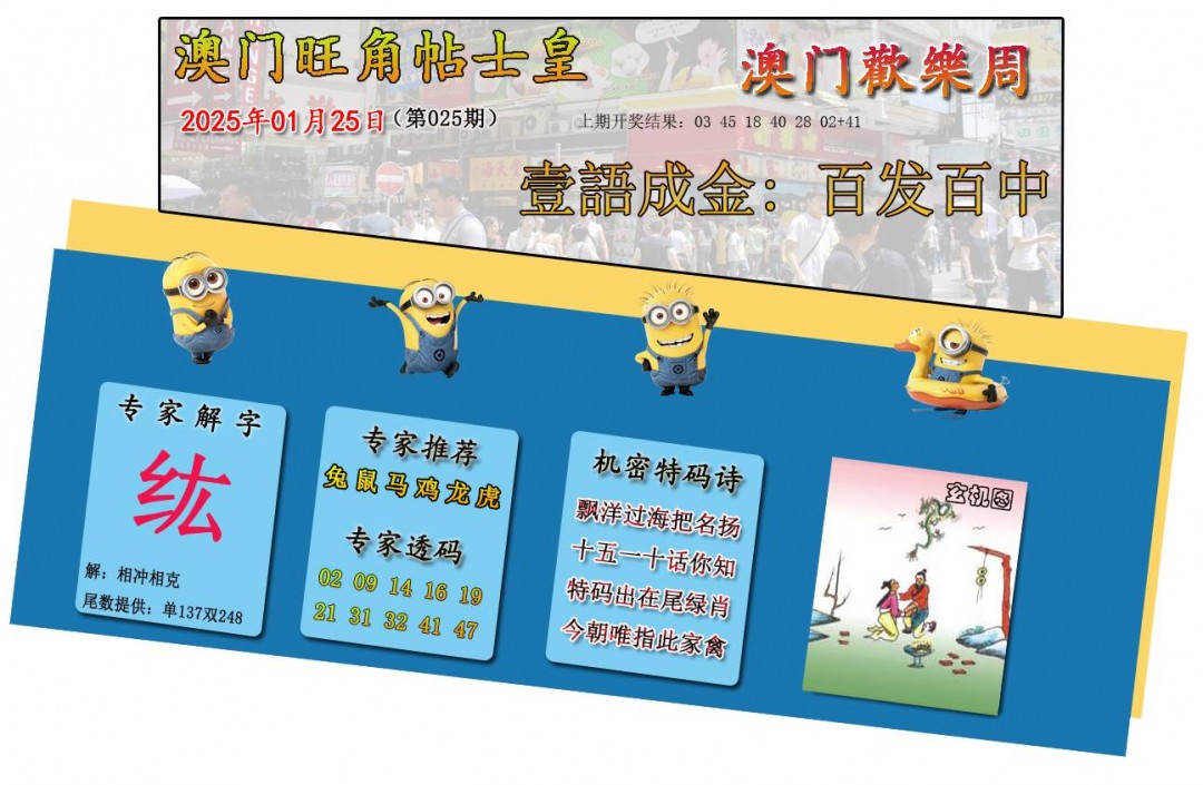 2025025期旺角贴士皇