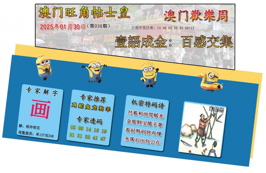 2025030期旺角贴士皇