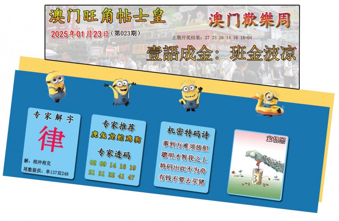 2025023期旺角贴士皇
