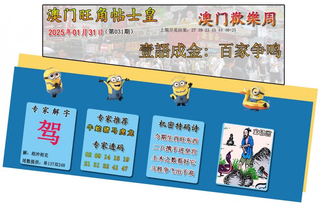 2025031期旺角贴士皇