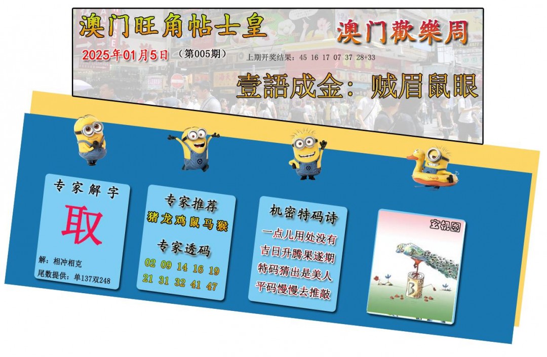 2025005期旺角贴士皇