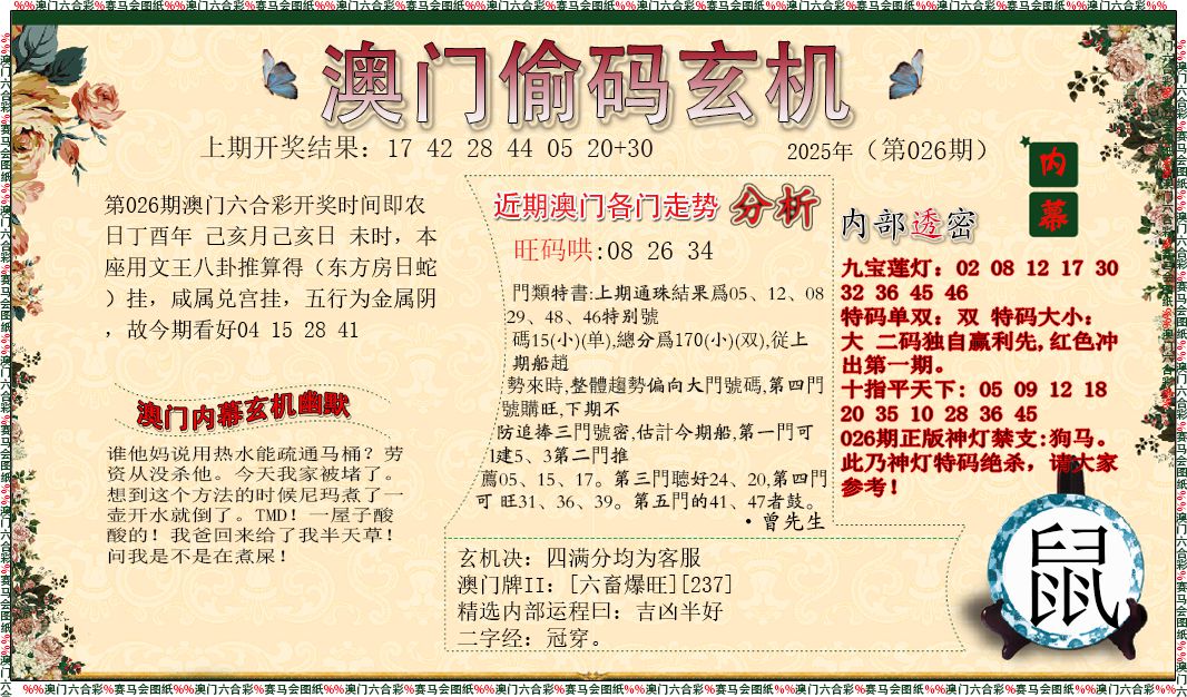2025026期偷码玄机
