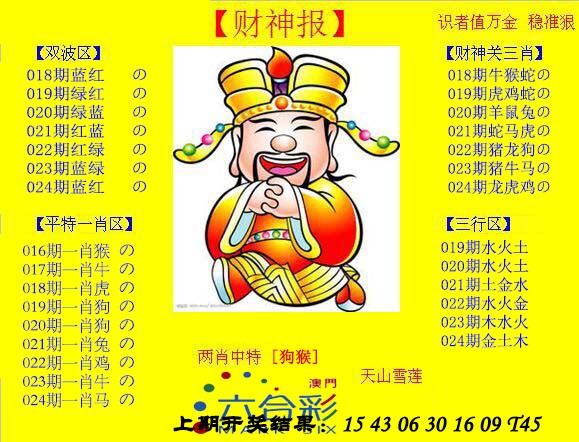 2025024期黄财神