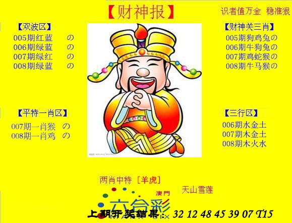 2025008期黄财神