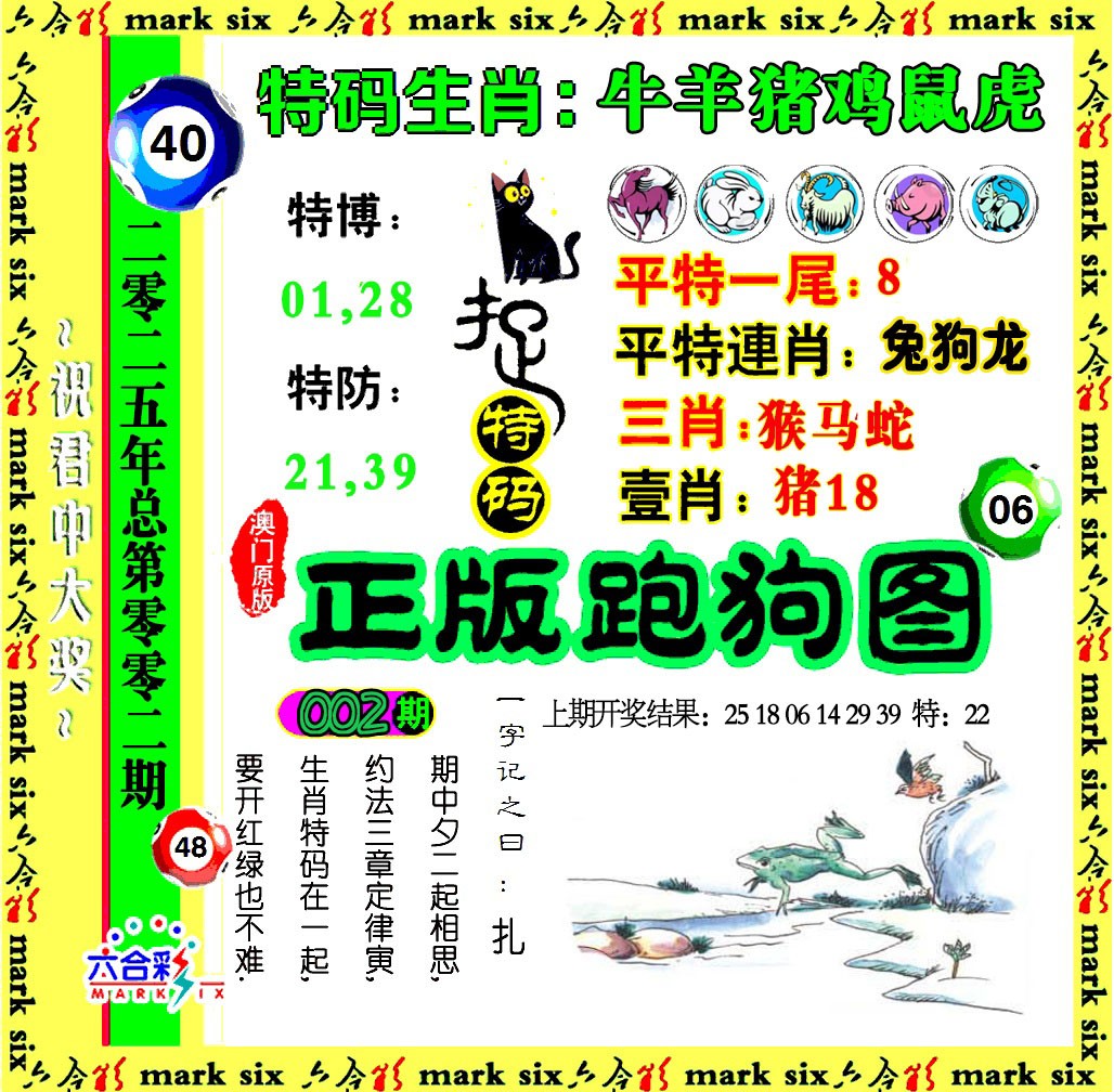 2025002期正版跑狗图