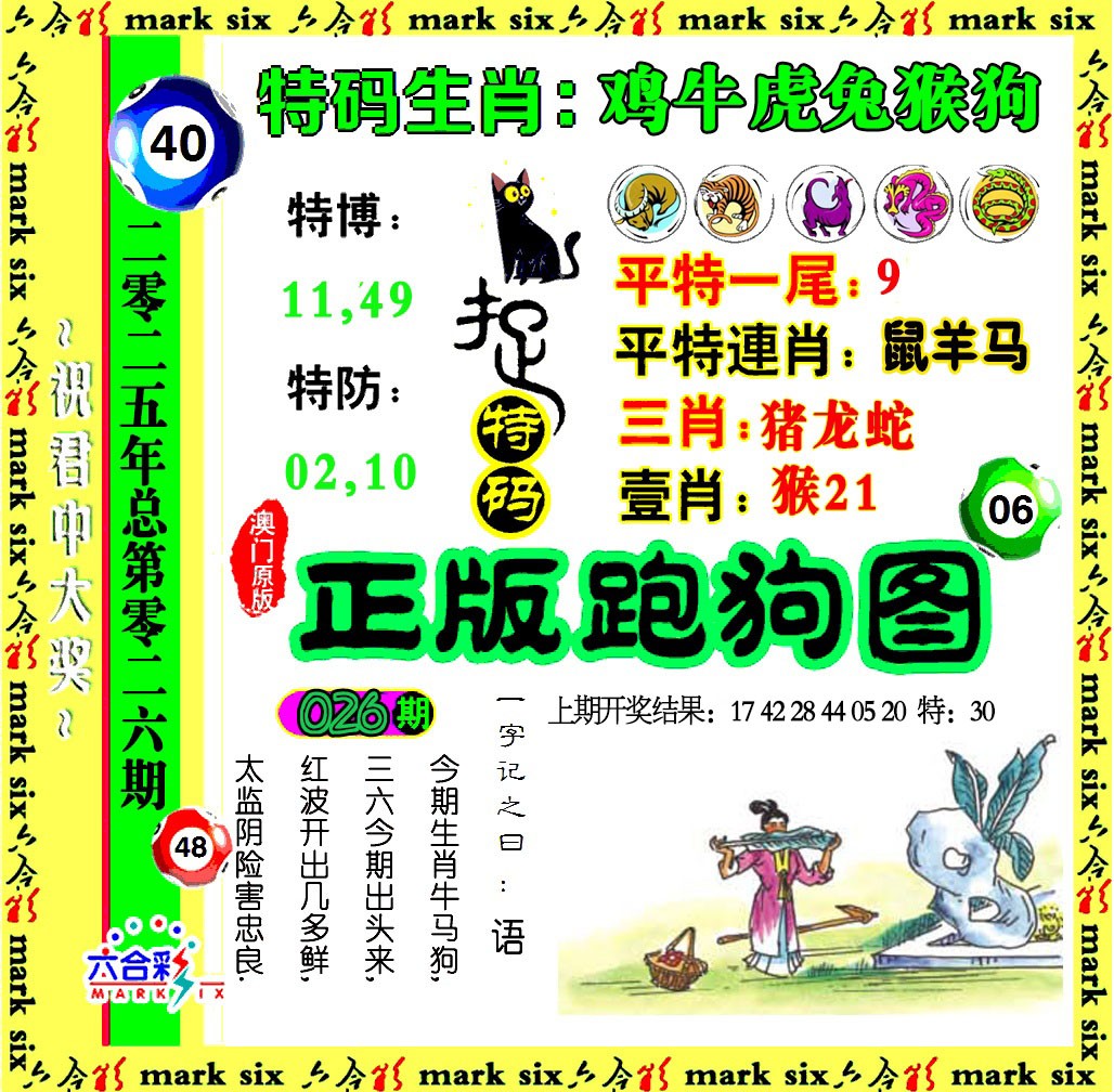 2025026期正版跑狗图