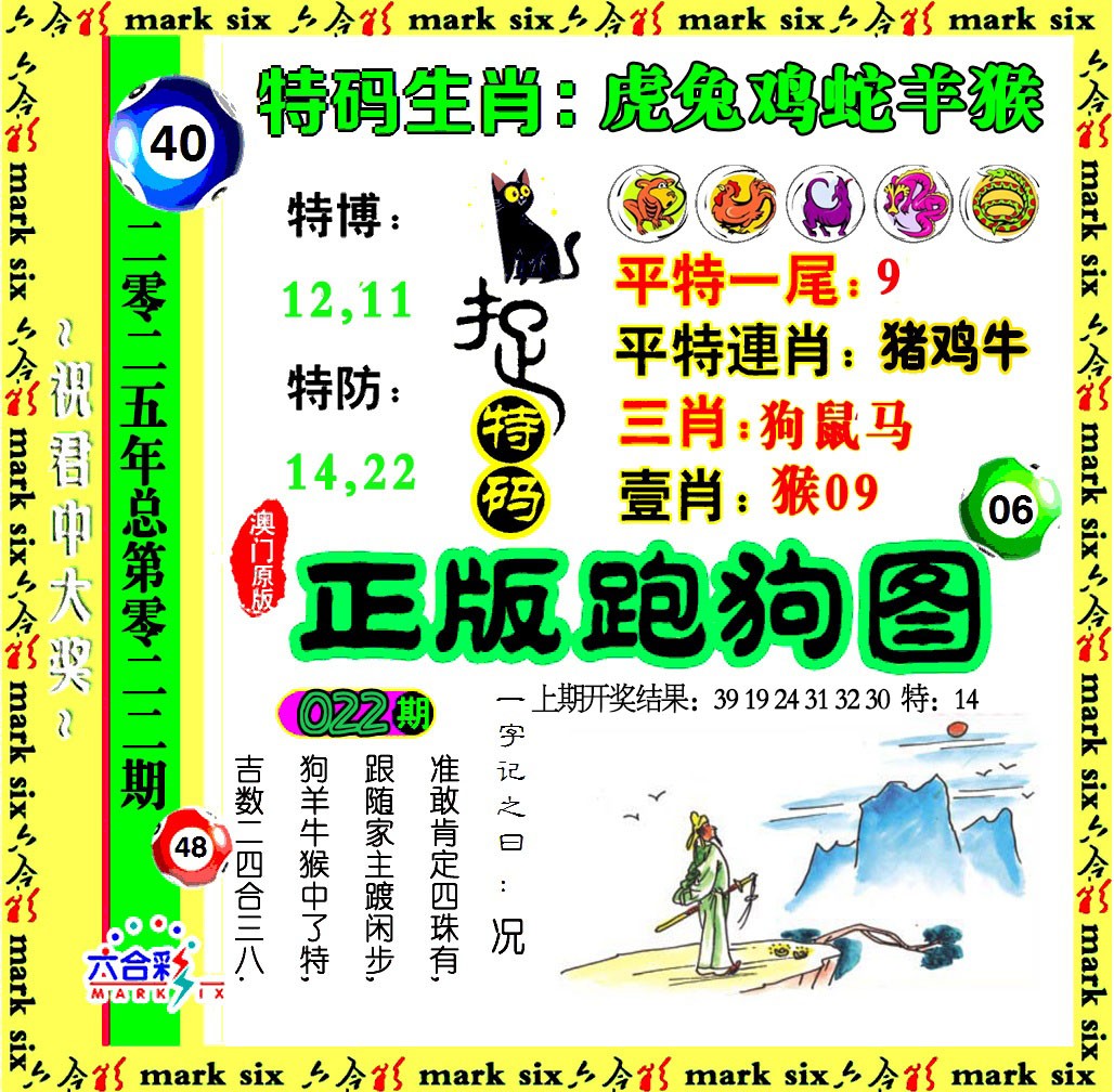 2025022期正版跑狗图