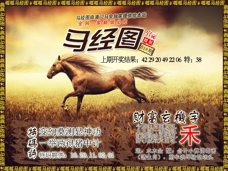 2025018期马经10