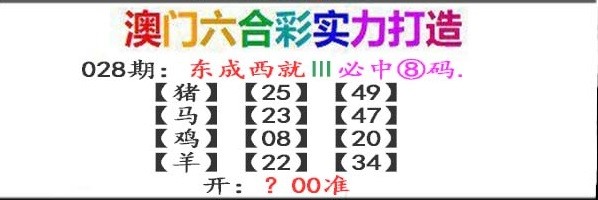 2025028期东成西就