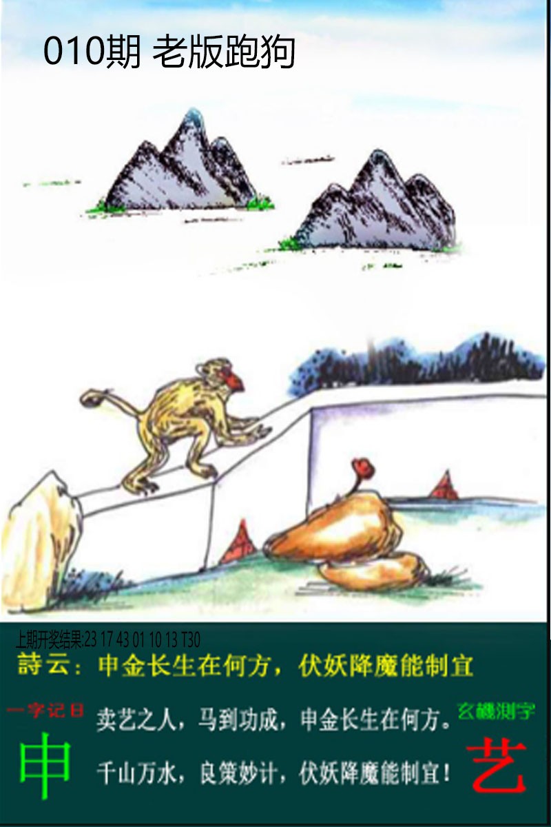 2025010期老板跑狗