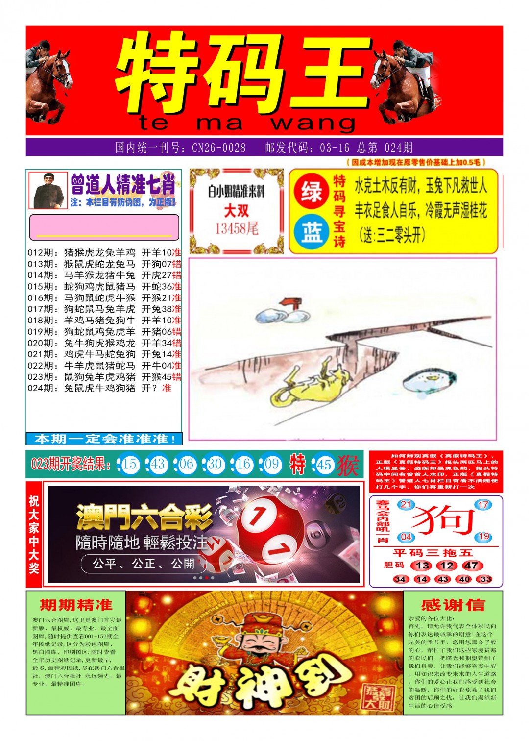2025024期特码王A