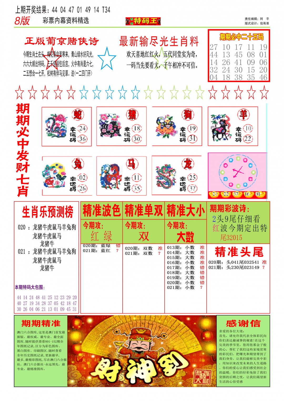 2025021期特码王B