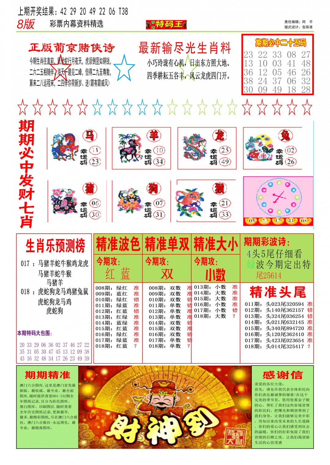 2025018期特码王B