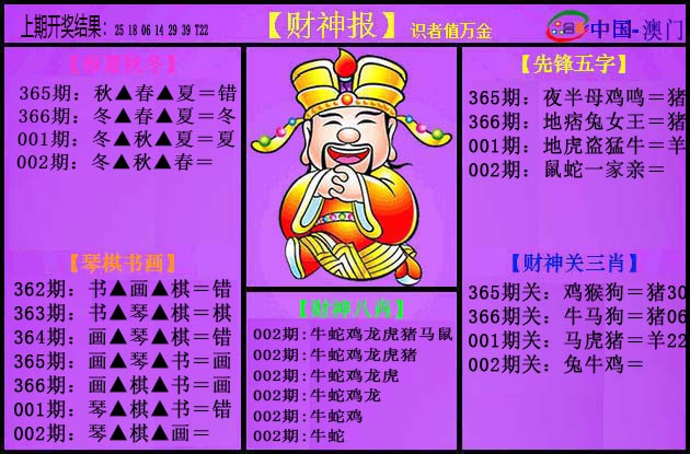 2025002期紫财神