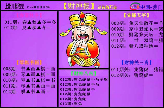 2025012期紫财神