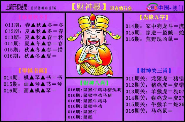 2025016期紫财神
