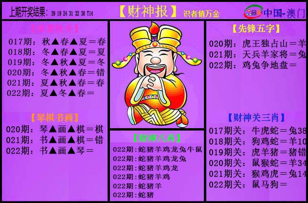 2025022期紫财神