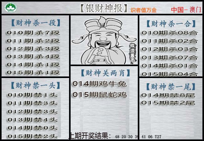 2025015期银财神