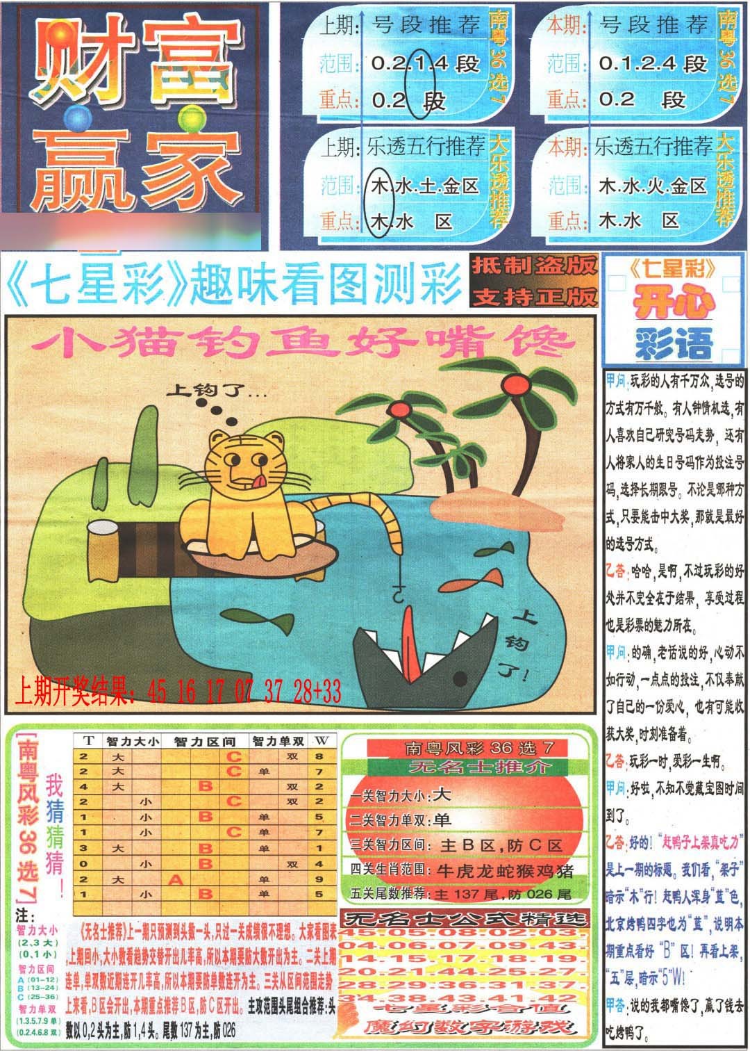 2025005期财富赢家（七星彩）