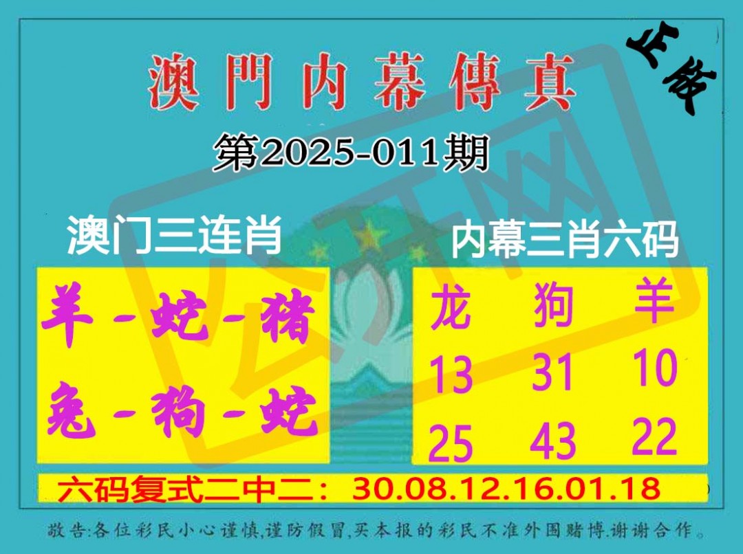 2025011期内幕传真三肖版